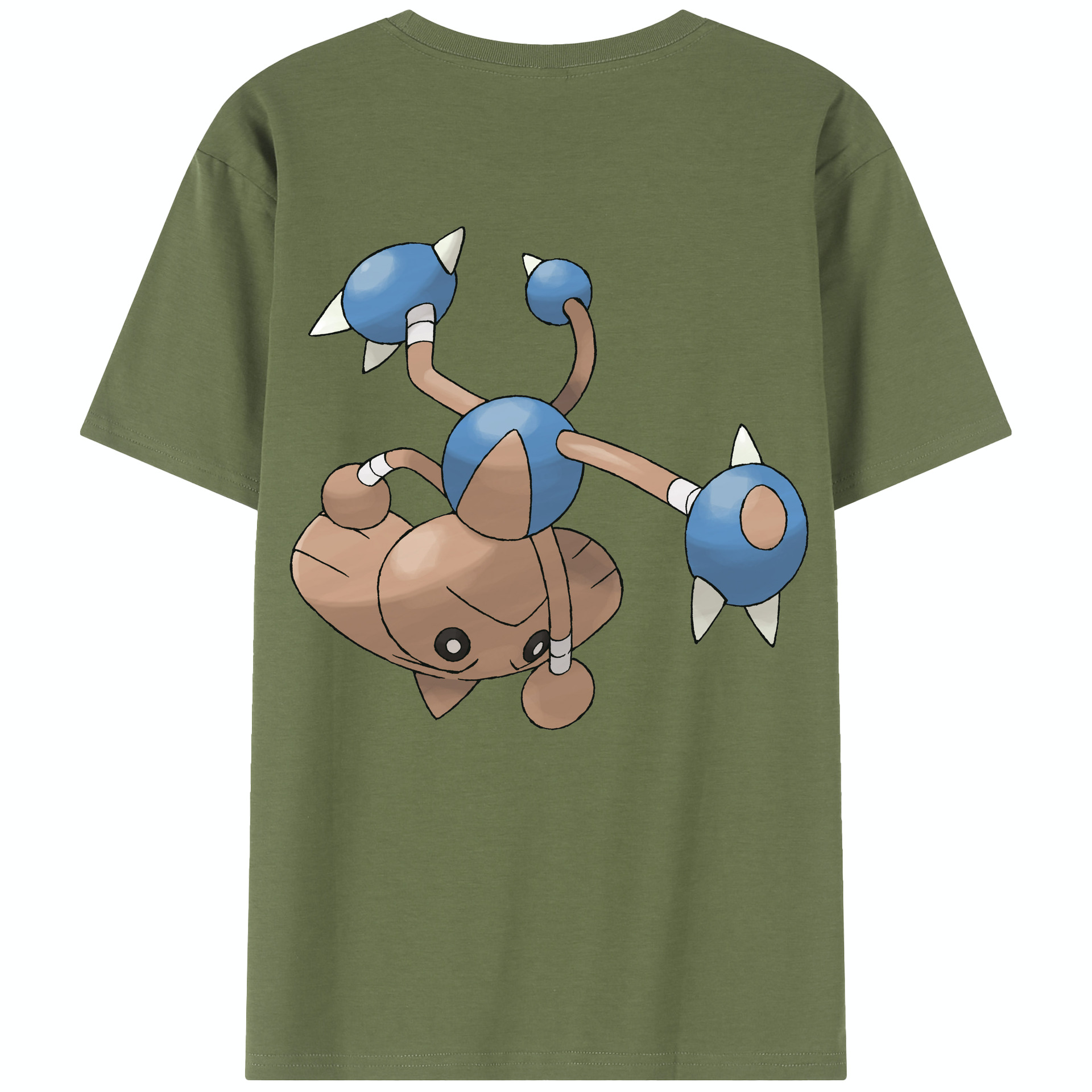 （画像用） ポケットモンスター Pokémon 綿100％半袖Tシャツ（背面プリント）